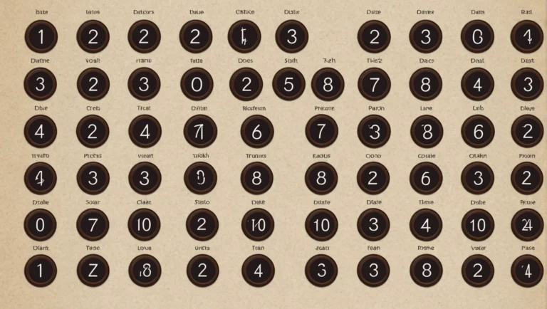 Comment utiliser les pictogrammes pour représenter les dates ?